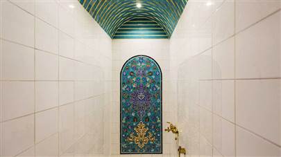 سرویس بهداشتی هتل خانه تاریخی قصر منشی اصفهان
